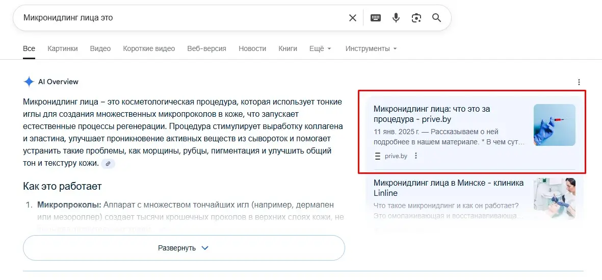 Prive in AI overview